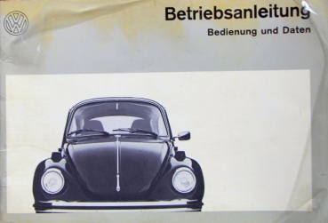 Volkswagen Käfer 1972 Betriebsanleitung (0128)